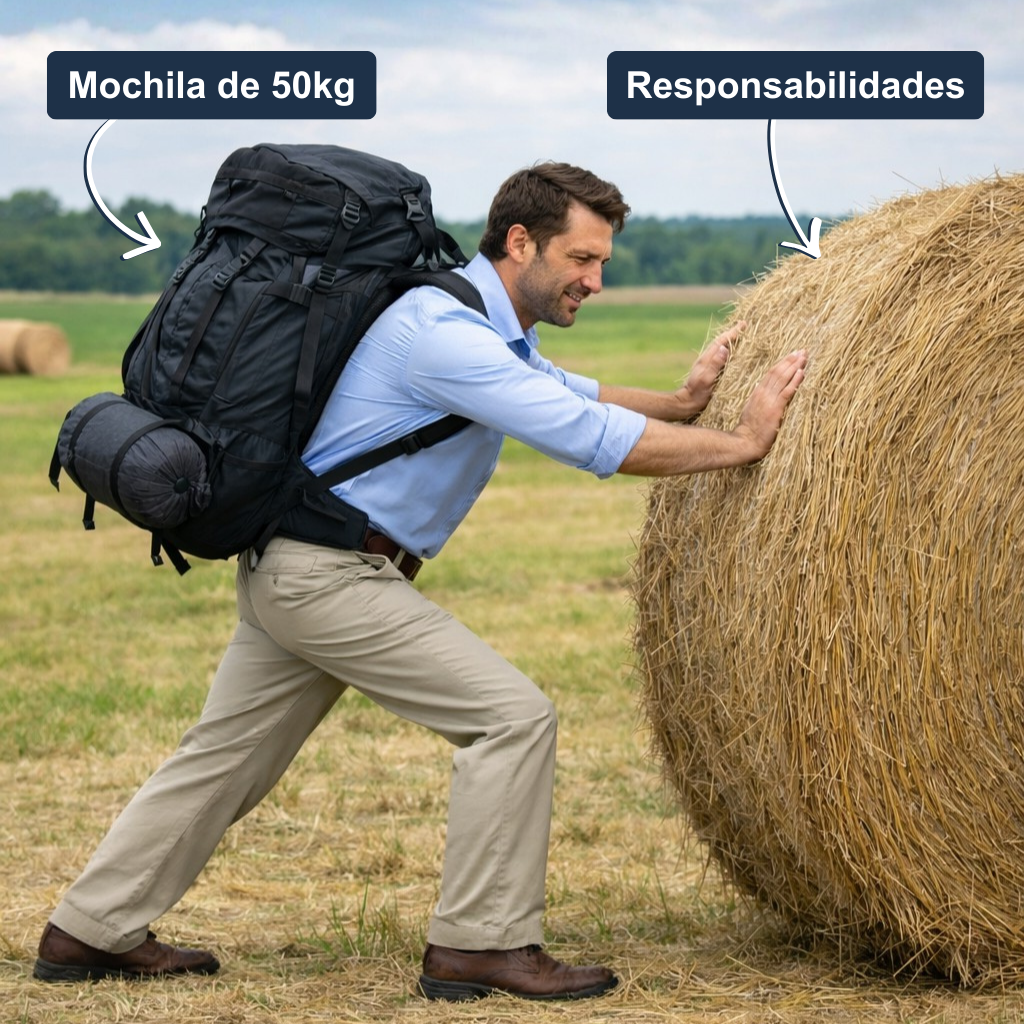 Metáfora do Feno e da Mochila